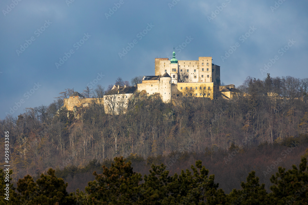 Buchlov castle in Southern Moravia, Czech Republic