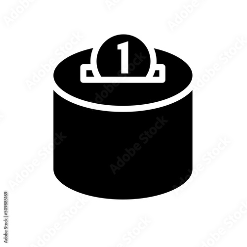 Skarbonka moneybox - ikona wektorowa