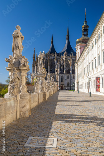 St. Barbara's Church in Kutna Hora, UNESCO site, Czech Republic