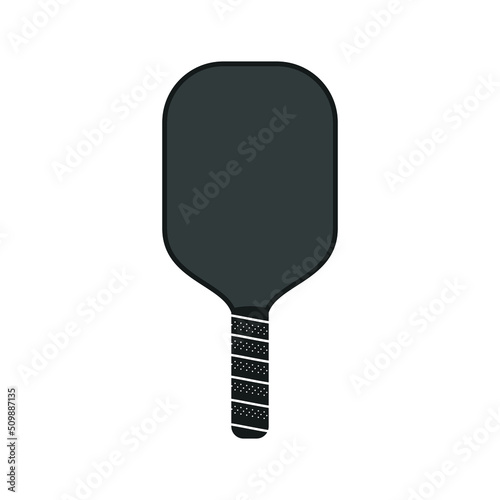 Pickleball Vector, Pickleball Icon, Pickleball Paddle, Tennis Paddle, Vector Illustration Background