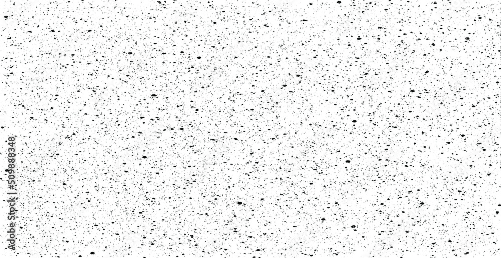 Abstract vector noise. Small particles of debris and dust. Distressed uneven background. Grunge texture overlay with fine grains isolated on white background. Vector illustration. EPS10. Abstract vector noise. Small particles of debris and dust. Distressed uneven background. Grunge texture overlay with fine grains isolated on white background. Vector illustration. EPS10.
