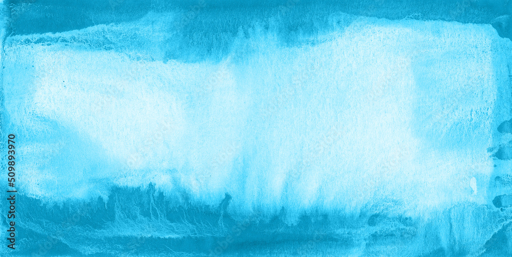Fototapeta premium blue watercolor background