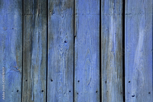 blue weathered wooden planks © photo20ast