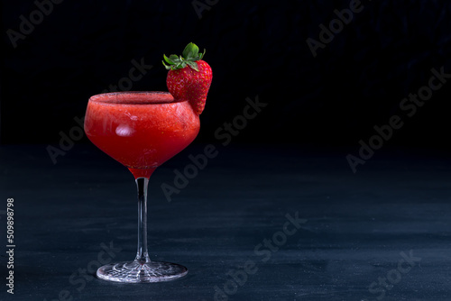 Frozen Strawberry Margarita Cocktail