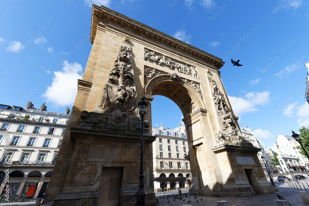 Porte Saint-Denis is a Parisian monument located in the 10th district of Paris, France.