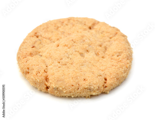 Sweet cookies isolated on a white background