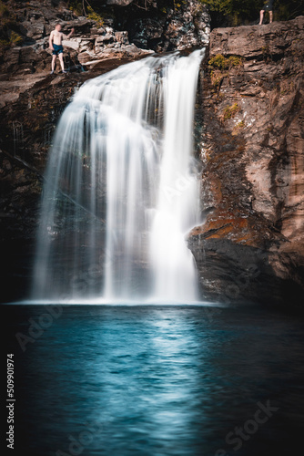 waterfall in the forest
