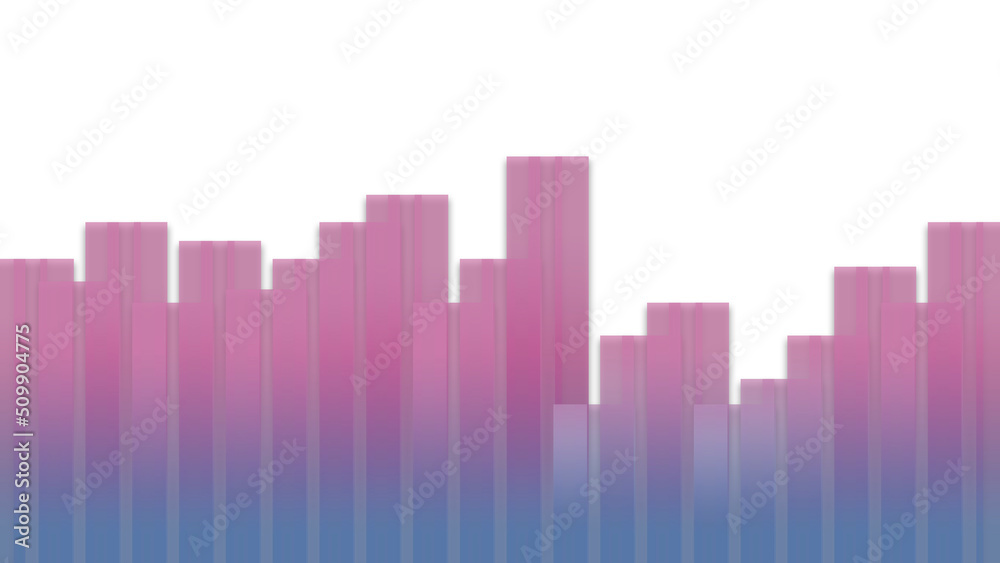 musical equalizer graphic design on isolated high quality background