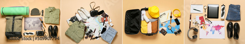 Set of traveler's accessori...