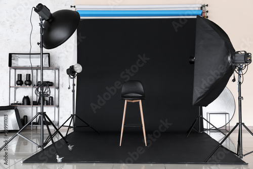 Lighting equipment, chair a...
