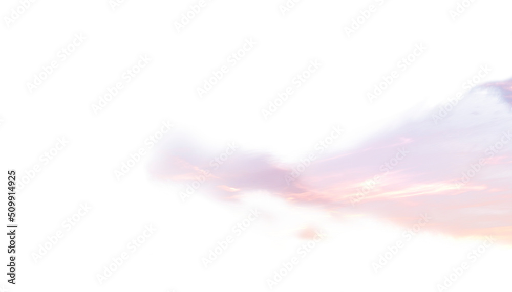Obraz premium Sunset cloud overlay