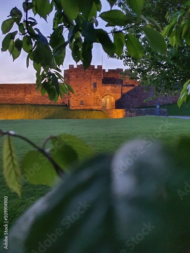 Medieval castle in Carlisle of Northern England photo