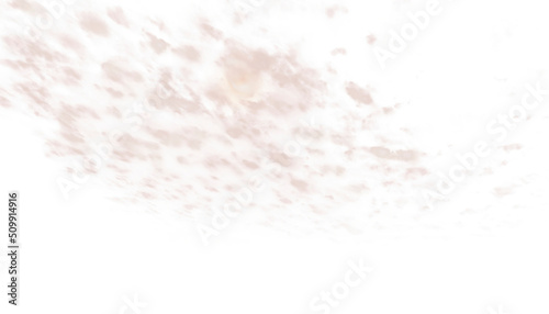 Canvas Print Sunset cloud overlay