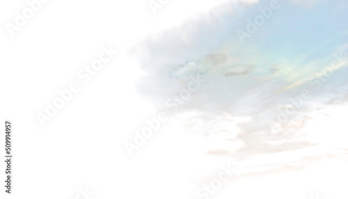 Naklejka Sunset cloud overlay