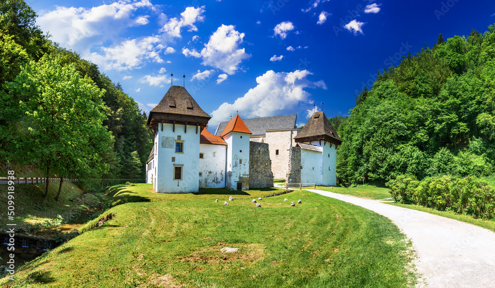 Zice, Slovenia. Zice Monastery, historical slovene Styria