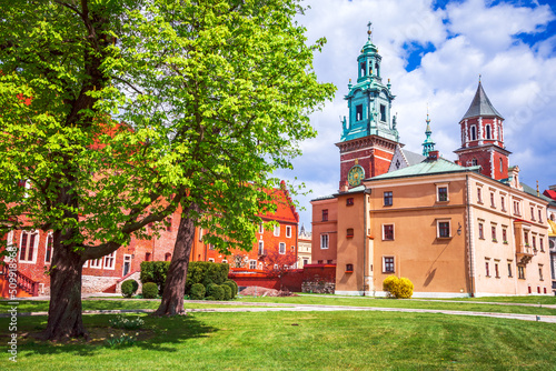 Krakow, Poland. Wawel Hill and the Cathedral