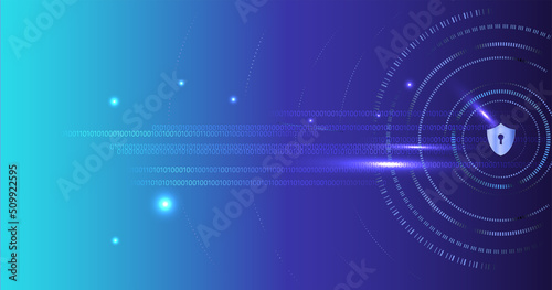 Technology background is great for data security concepts or personal privacy protection.