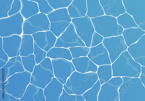 Vector illustration of water surface texture.