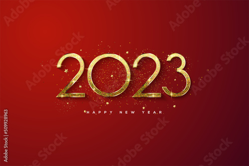 2023 new year banner greeting poster © DavArt1995