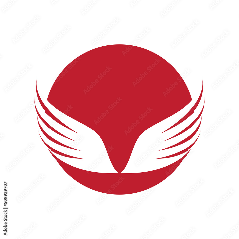 Wing illustration design