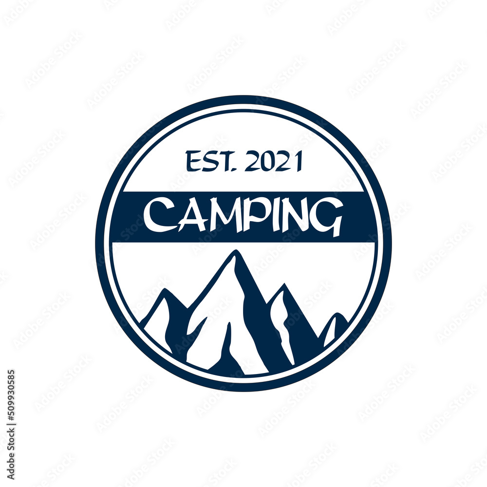 Camping Logo , Adventure Logo Vector Camping Logo , Adventure Logo Vector