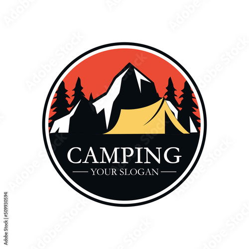 Camping Logo   Adventure Logo Vector