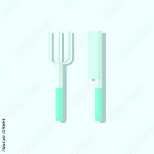 knive fork vector for website symbol icon presentation