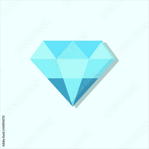 Diamond vector for website symbol icon presentation