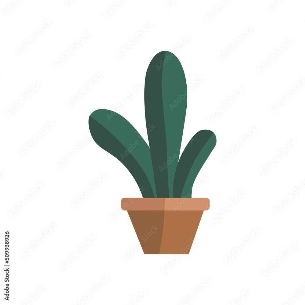 Hand drawn indoor plant in potted vector cartoon flat. Plants illustration isolated on white background. Hand drawn indoor plant in potted vector cartoon flat. Plants illustration isolated on white background.