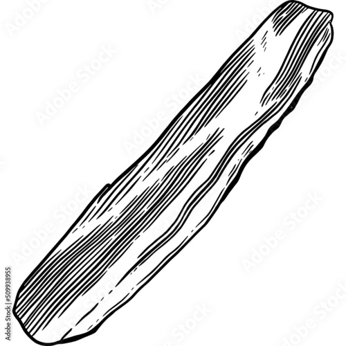 Hand drawn Bacon Strip