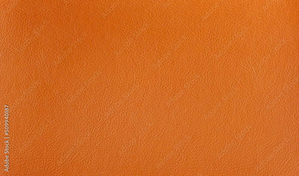 Fototapeta premium Brown leather texture as background and backdrop.