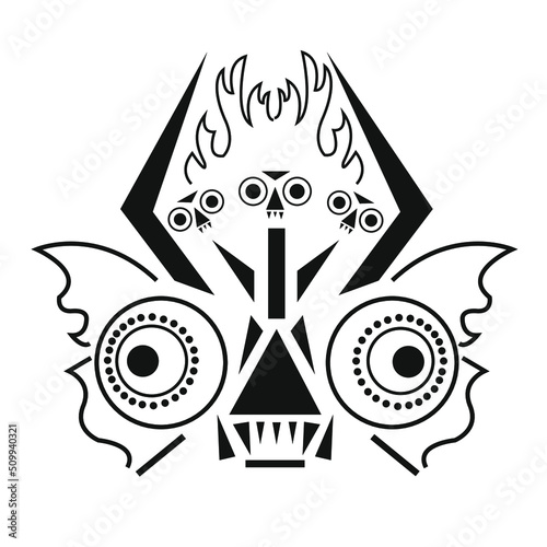 Mascara diablada