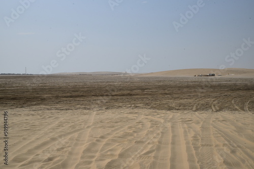 Fototapeta Naklejka Na Ścianę i Meble -  Sand Dunes of Qatar