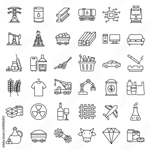 Natural resources, raw materials and productions  which country can export or import