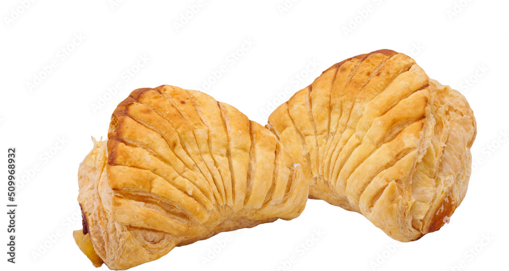 Bread apple puff Fz os walnut isolated on white background design Fresh foods agriculture organic healthy Bread apple puff Fz os walnut isolated on white background design Fresh foods agriculture organic healthy