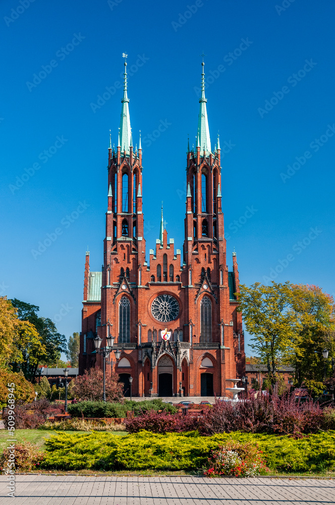 Church of Our Lady of Consolation in Zyrardow, town in Masovian Voivodeship, Poland. Church of Our Lady of Consolation in Zyrardow, town in Masovian Voivodeship, Poland.