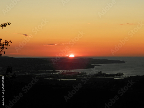 Sunset over Koper