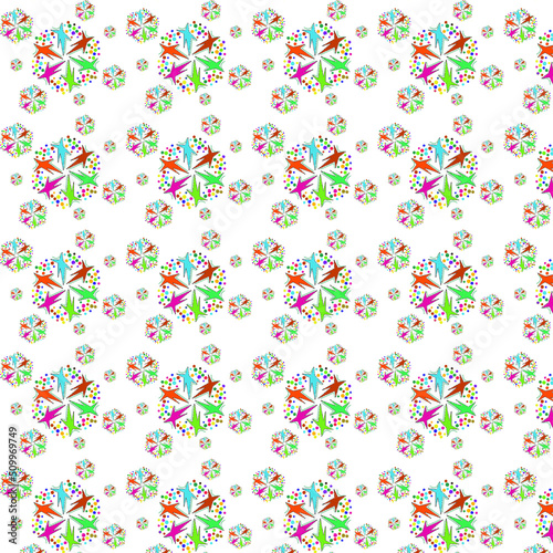 Abstract Seamless patterns, Colorful Seamless pattern