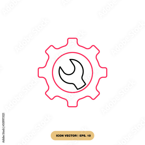 repair icons  symbol vector elements for infographic web