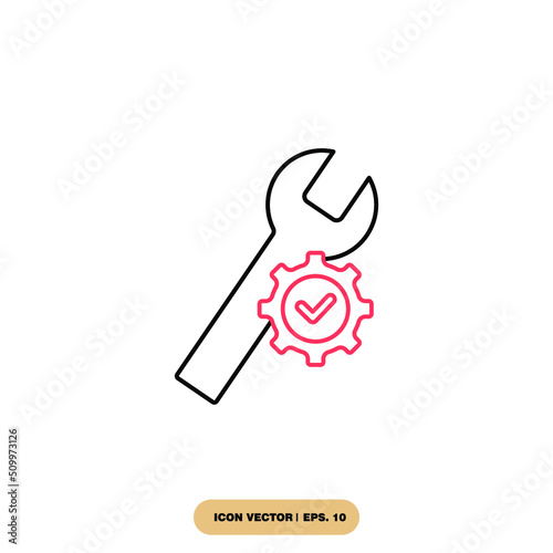repair icons  symbol vector elements for infographic web