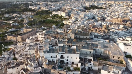 Aerial view of Ostuni