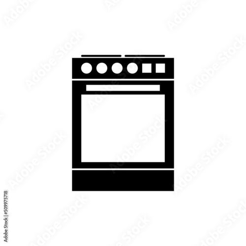 Oven icon isolated on white background