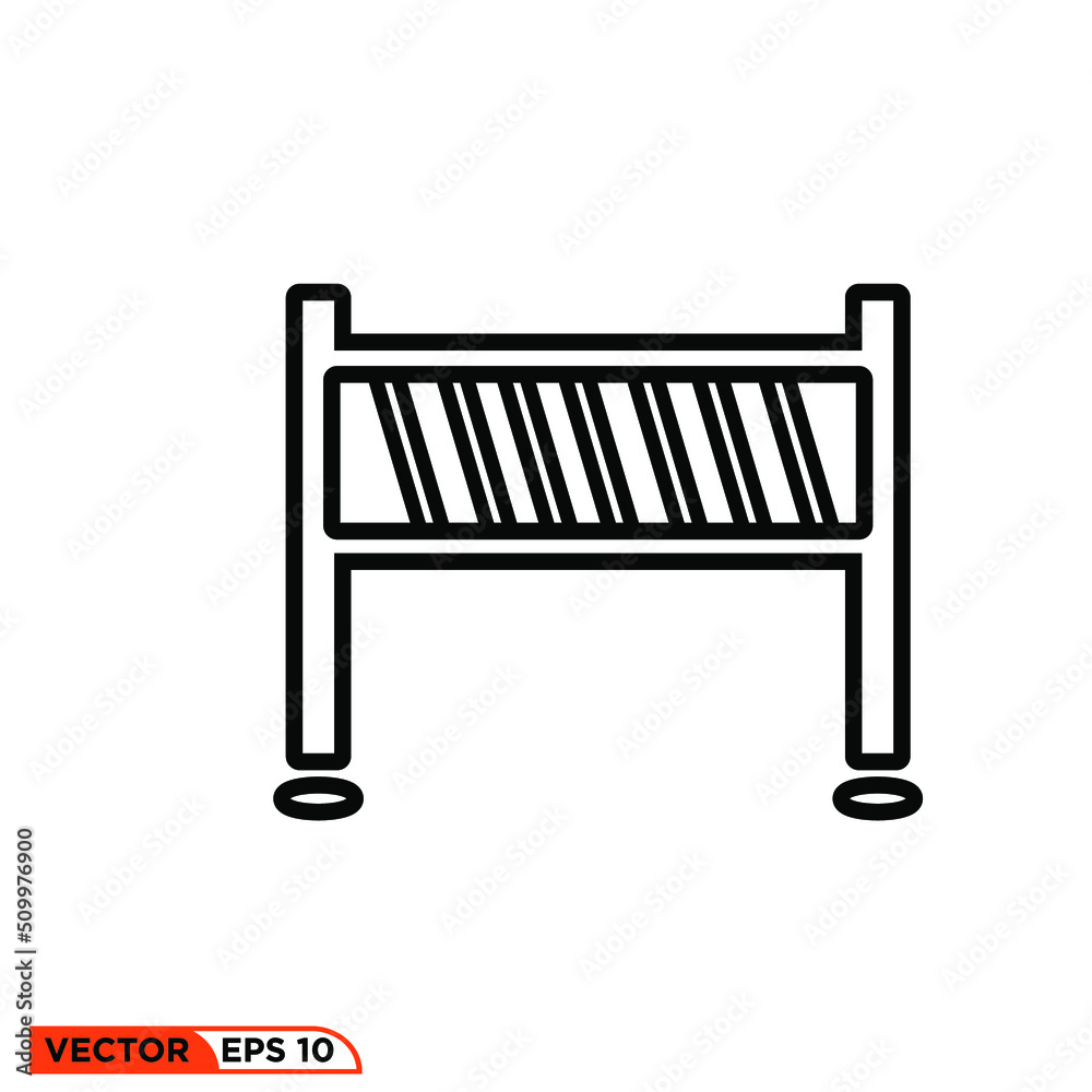 Icon vector graphic of volleyball net Icon vector graphic of volleyball net