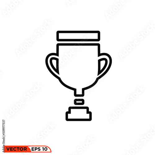 Icon vector graphic of Trophy © Ilallali