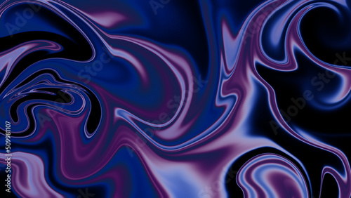soft liquids in motion, dynamic abstract background in dark tones