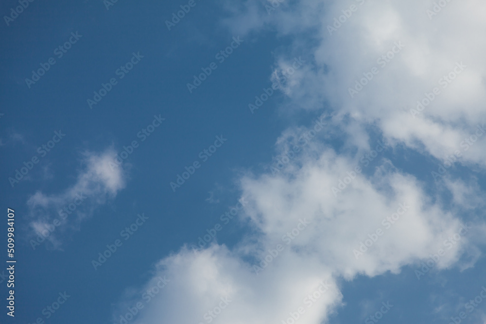 Blue sky with clouds. Blue sky with clouds.