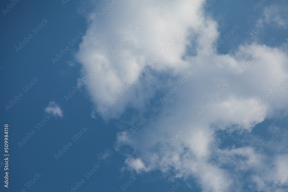Blue sky with clouds. Blue sky with clouds.