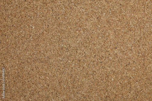 Cork board background.