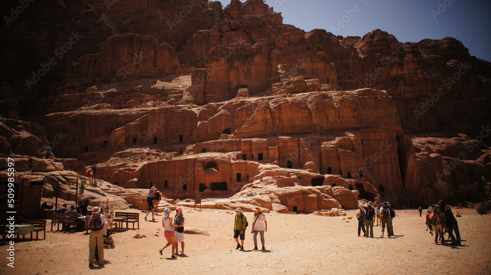 Desert Wadi Rum Petra Canyon Jordan Travelling Desert Wadi Rum Petra Canyon Jordan Travelling