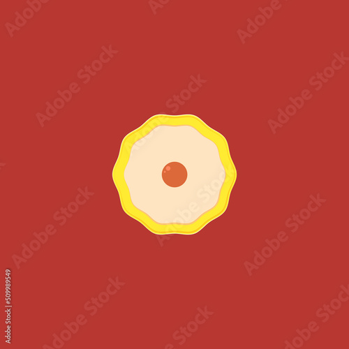 Siu Mai (Shumai) – Chinese steamed dumplings. Siu Mai is Chinese food. cartoon vector.